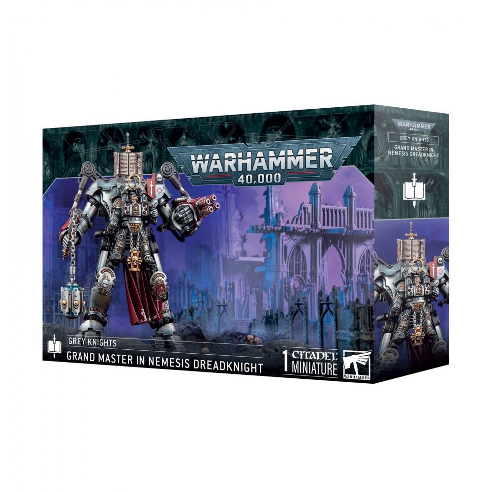 Grey Knights: Grand Master In Nemesis Dreadknight - Beanie Games