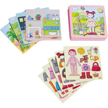 HABA Dress - up Doll Lilli Magnetic Game - Beanie Games
