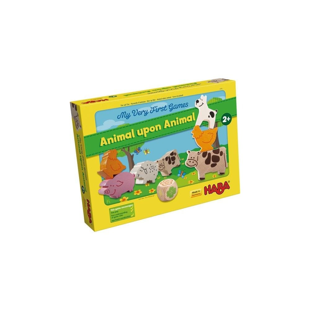HABA My Very First Games: Animal upon Animal - Beanie Games