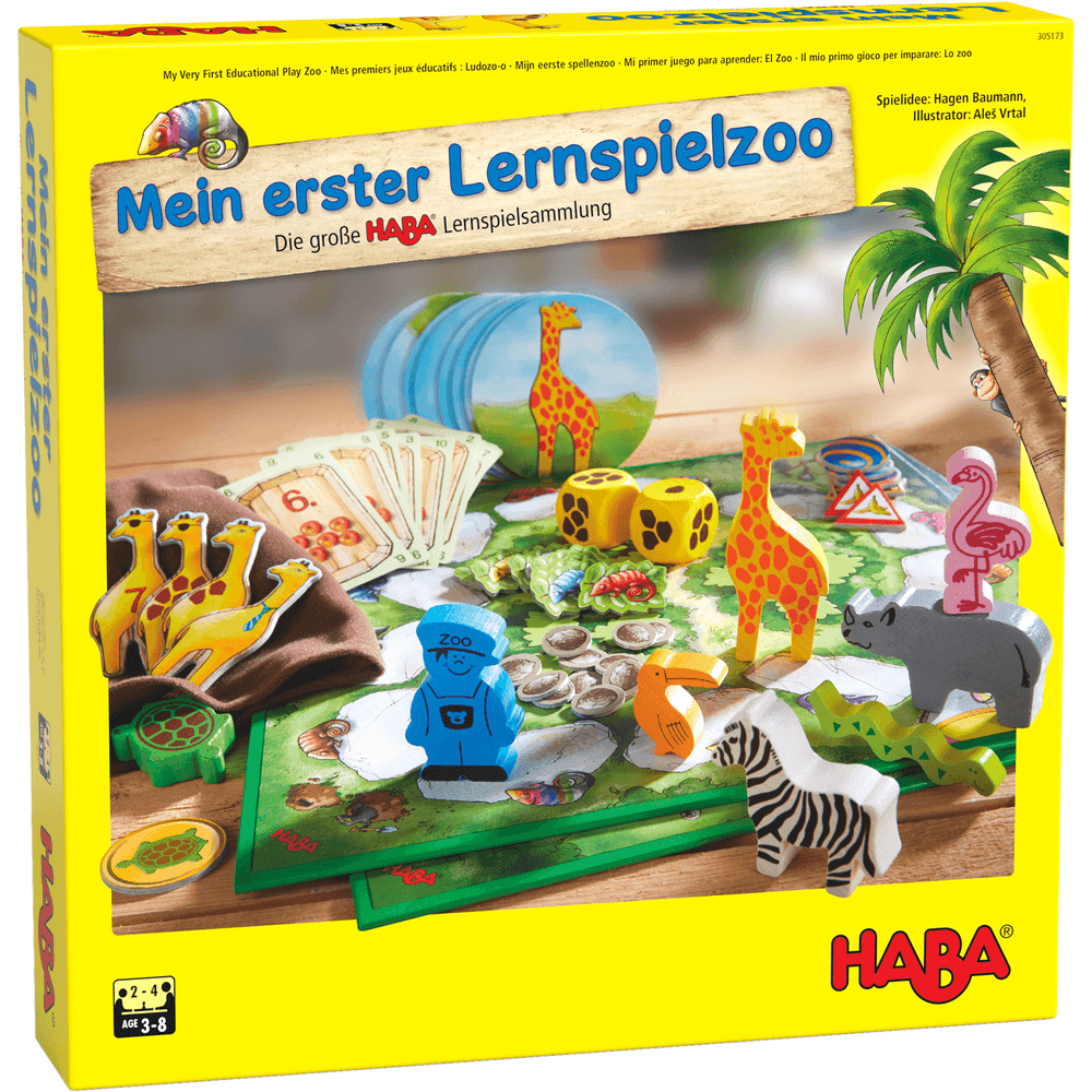 HABA My Very First Games: Educational Play Zoo - Beanie Games