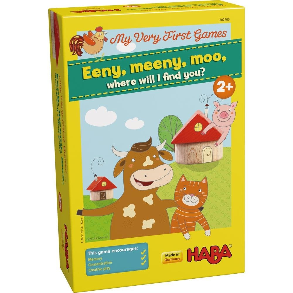 HABA My Very First Games: Eeny, meeny, moo, where will I find you? - Beanie Games