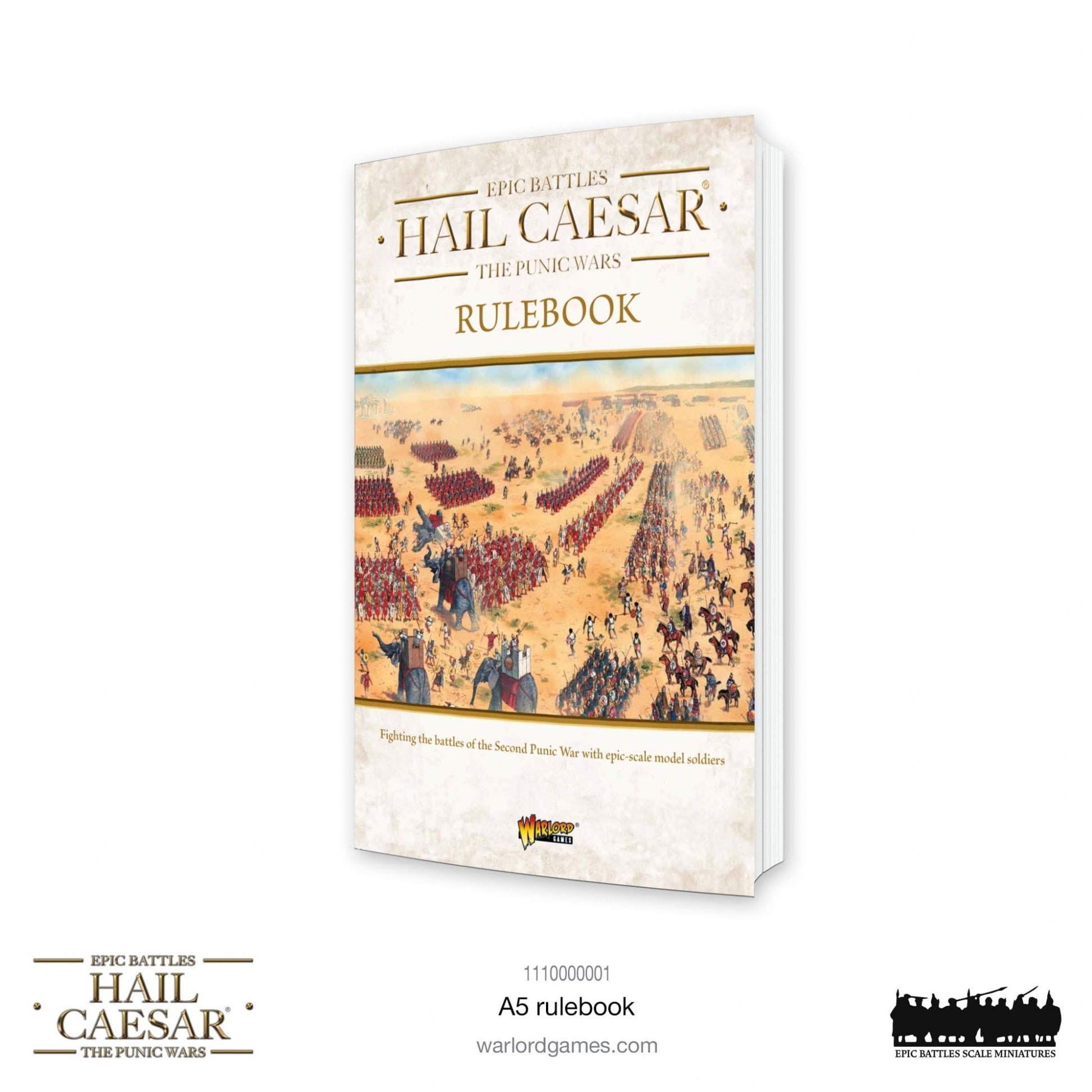 Hail Caesar Epic Battles: A5 Rulebook - Beanie Games