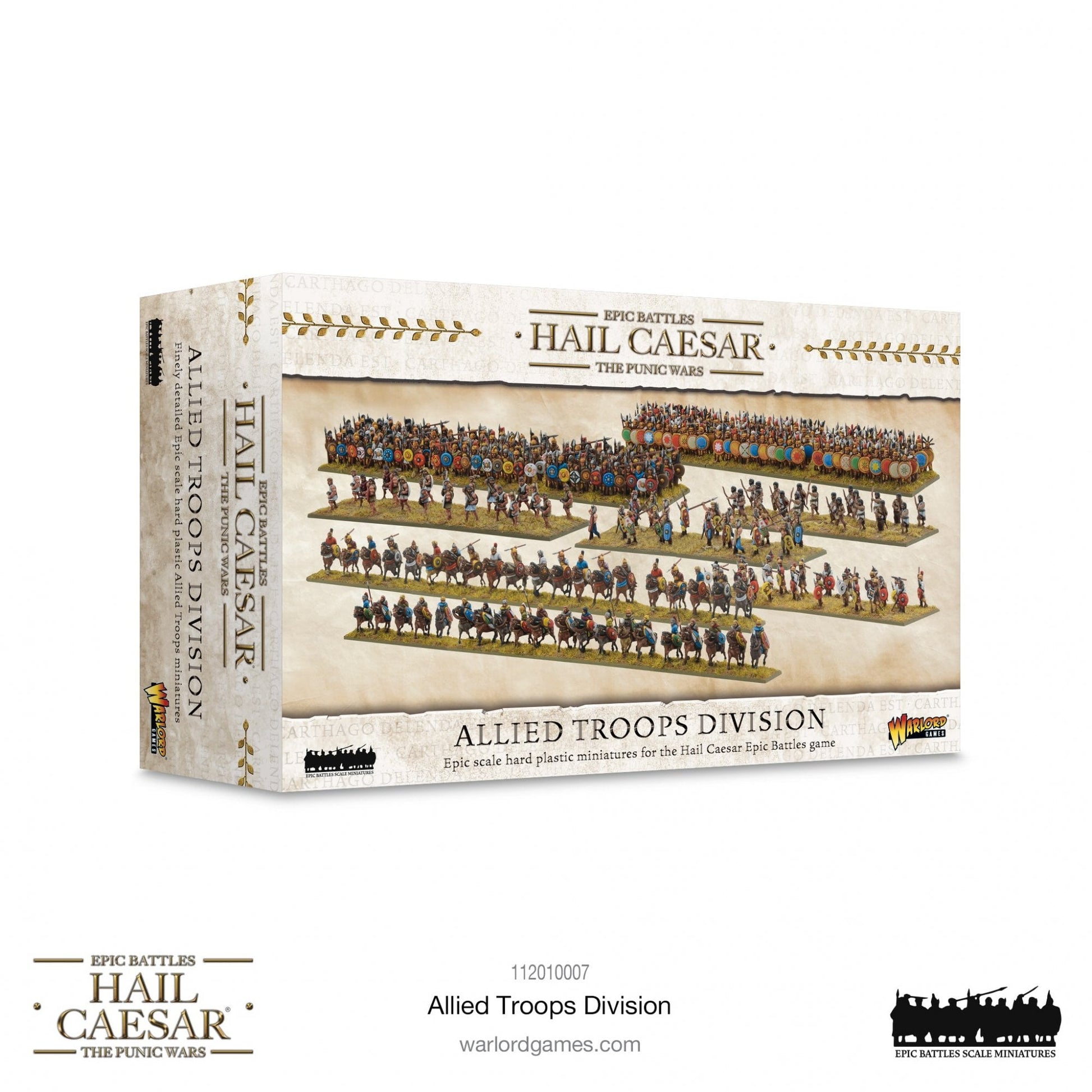 Hail Caesar Epic Battles: Allied Troops division - Beanie Games