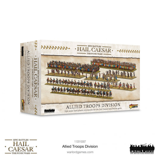 Hail Caesar Epic Battles: Allied Troops division - Beanie Games