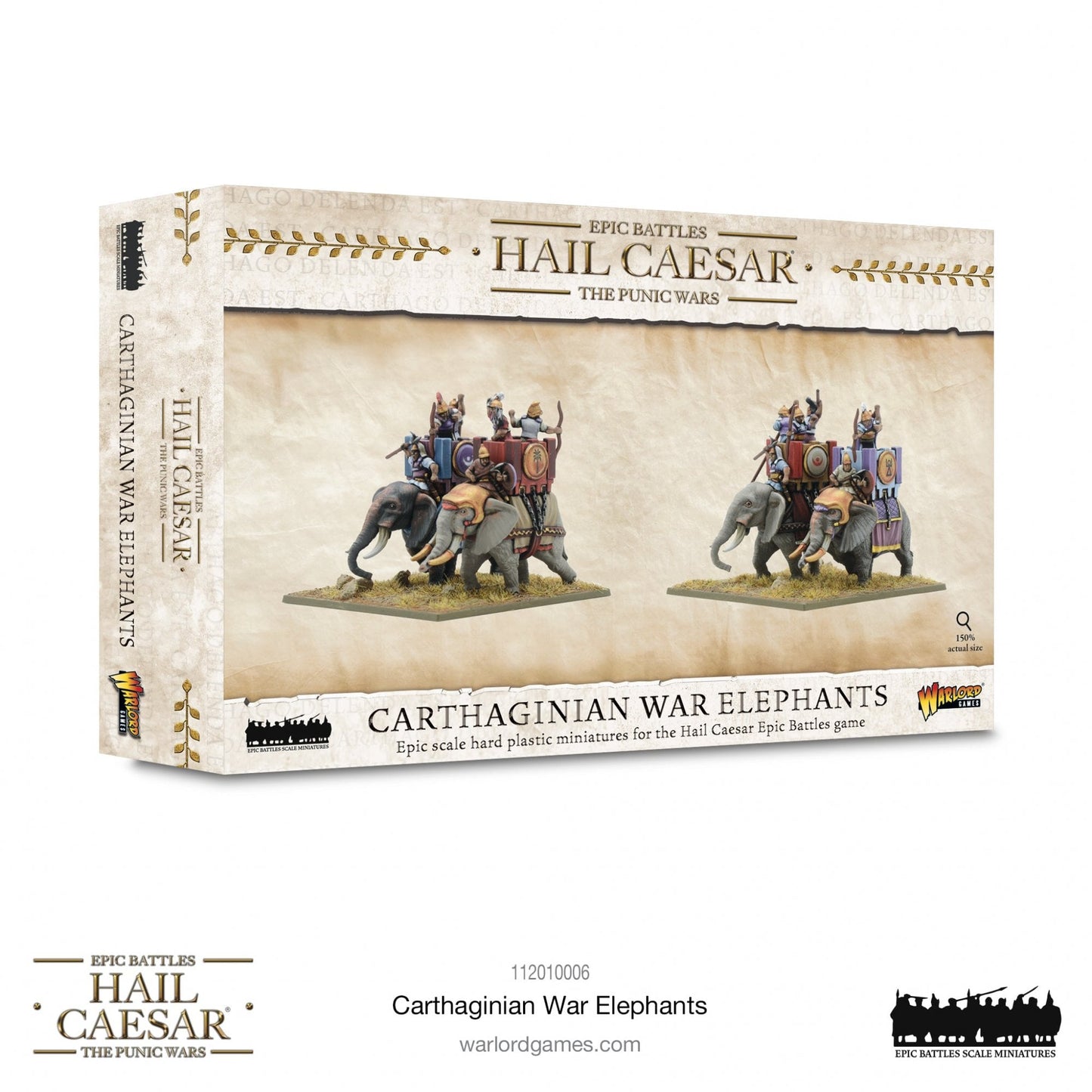 Hail Caesar Epic Battles: Carthaginian War Elephants - Beanie Games