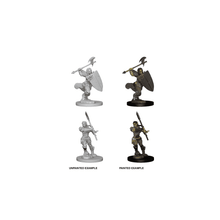 Half - Orc Female Barbarian: Pathfinder Deep Cuts Unpainted Miniatures - Beanie Games