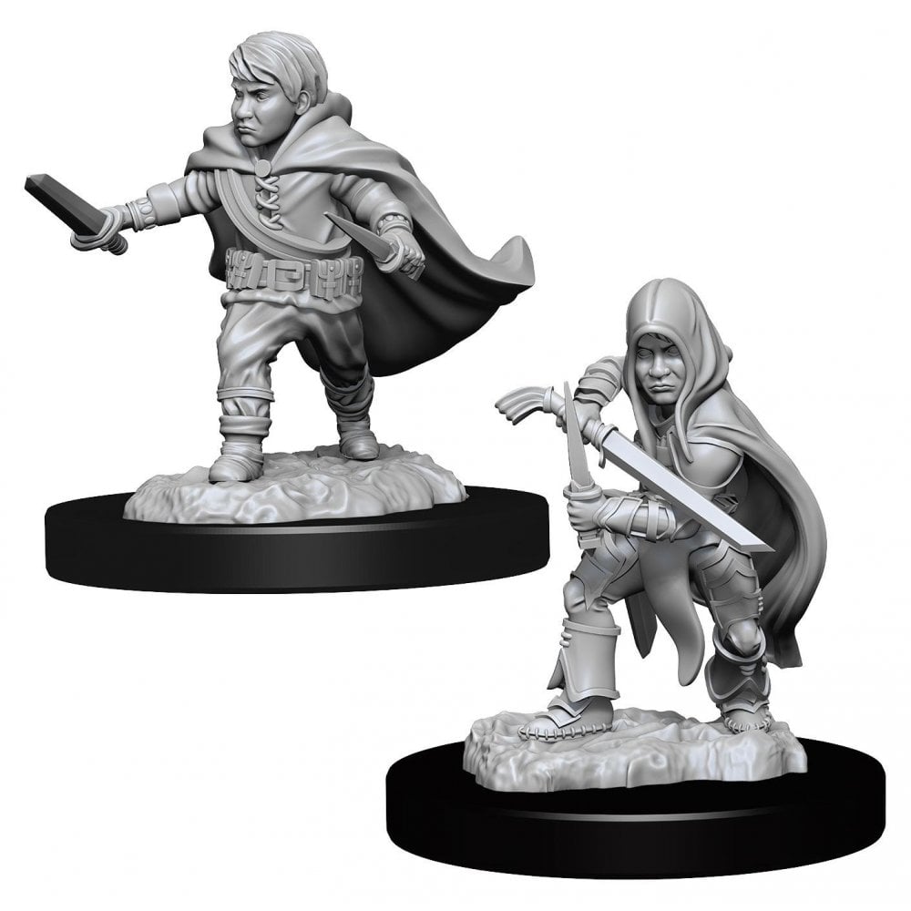 Halfling Rogue Male: D&D Nolzur's Marvelous Unpainted Miniatures (W13) - Beanie Games