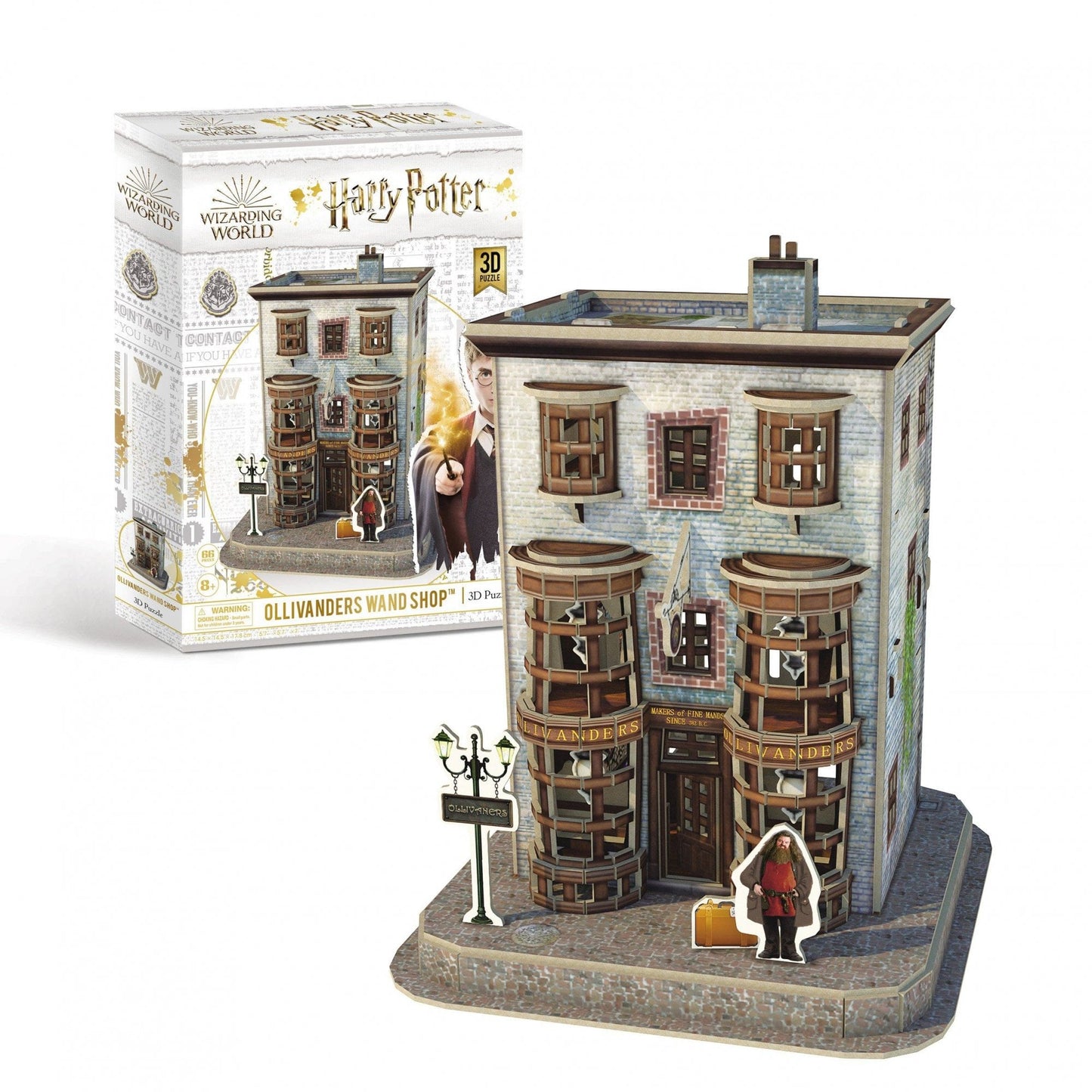 Harry Potter 3D Puzzle: Olivianders Wand Shop - Beanie Games