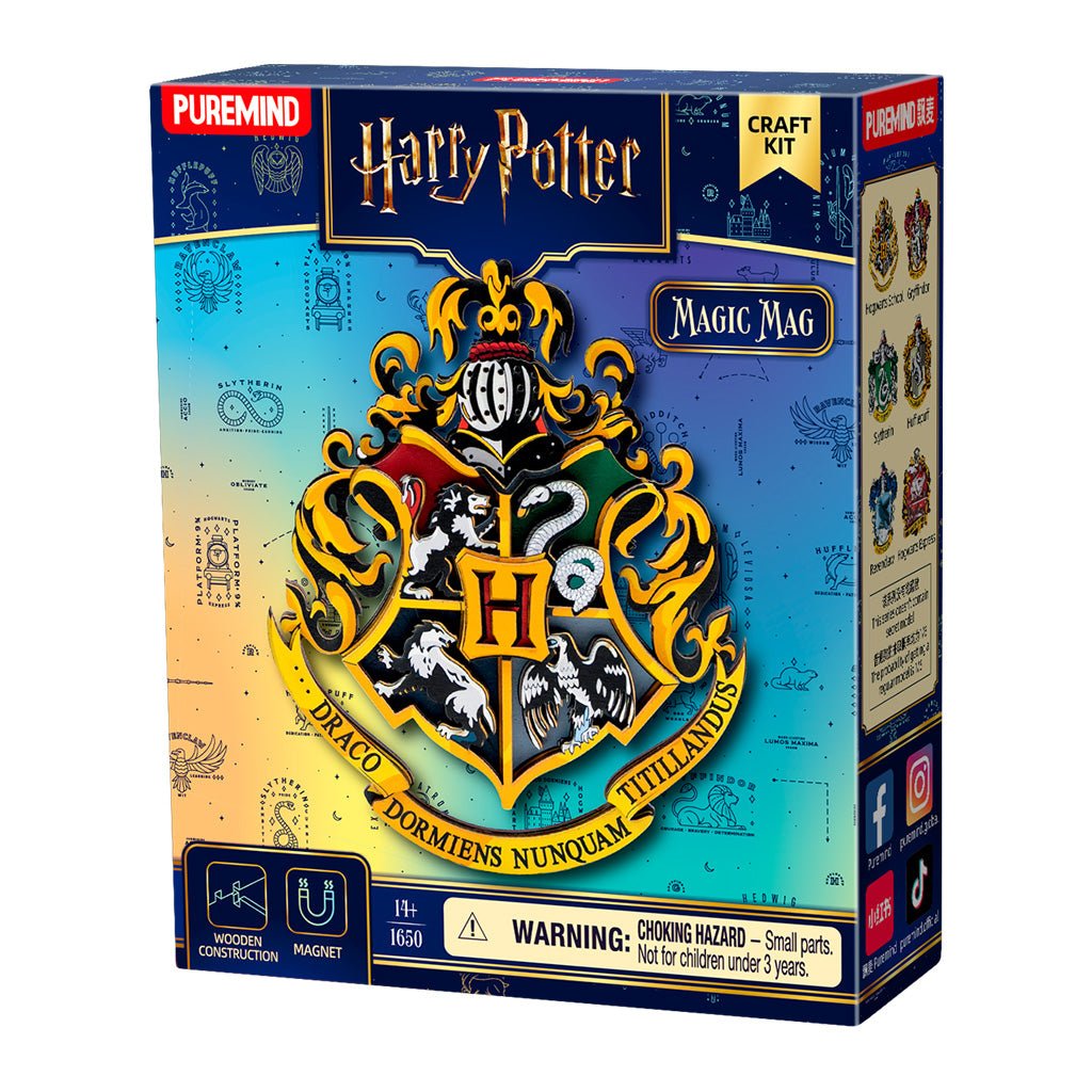Harry Potter Magnetic Coat of Arms (6 Designs) - Beanie Games