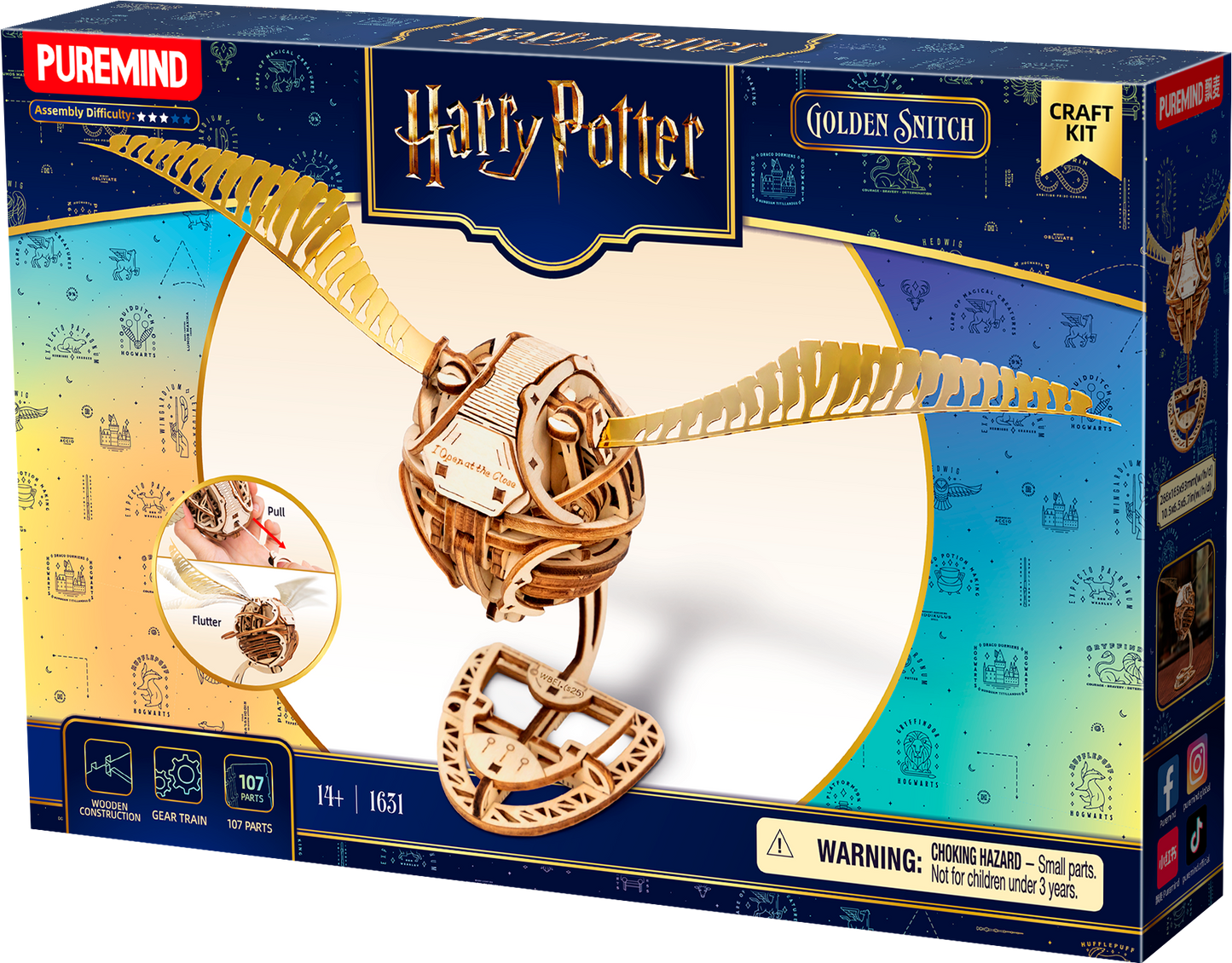 Harry Potter Mechanical Golden Snitch - Beanie Games