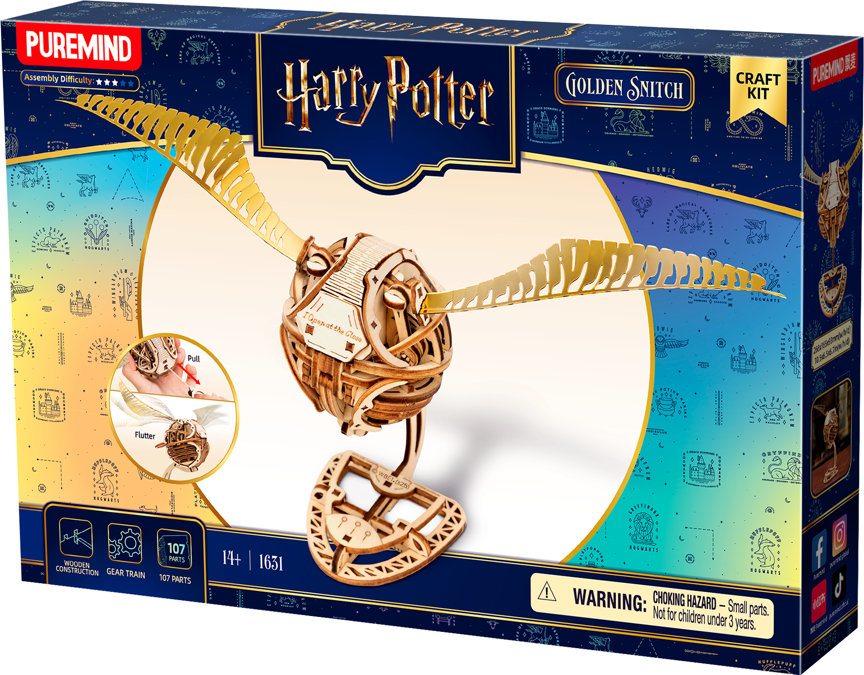 Harry Potter Mechanical Golden Snitch - Beanie Games