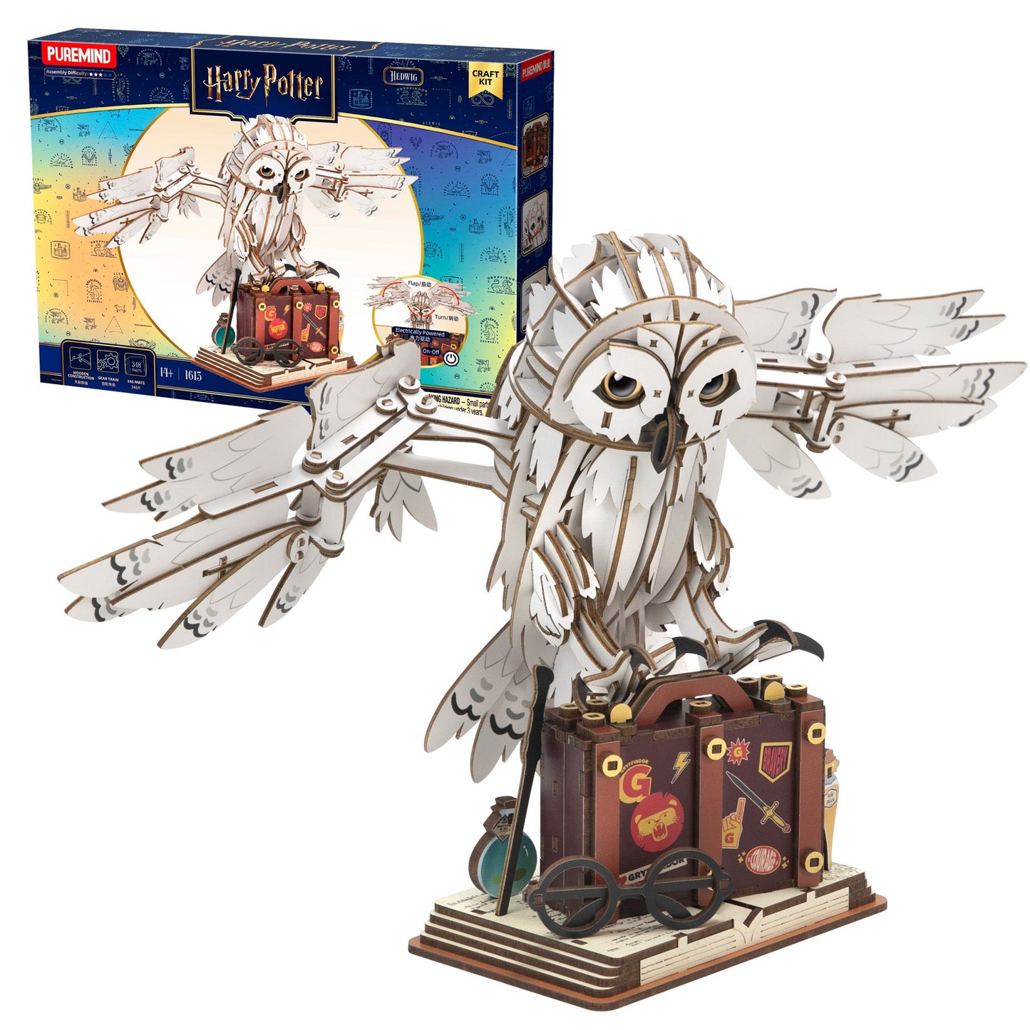 Harry Potter Mechanical Hedwig Statue - Beanie Games