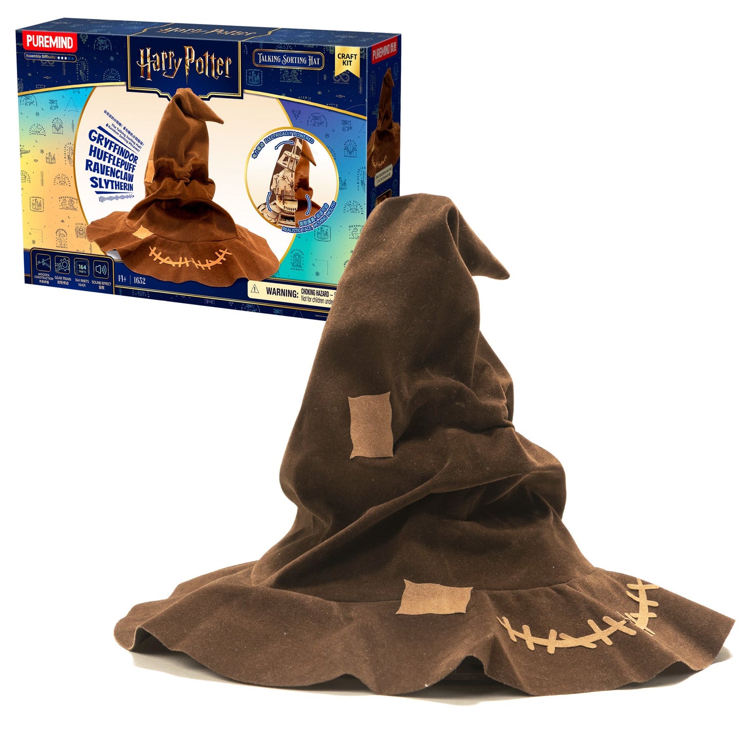 Harry Potter Mechanical Talking Sorting Hat - Beanie Games