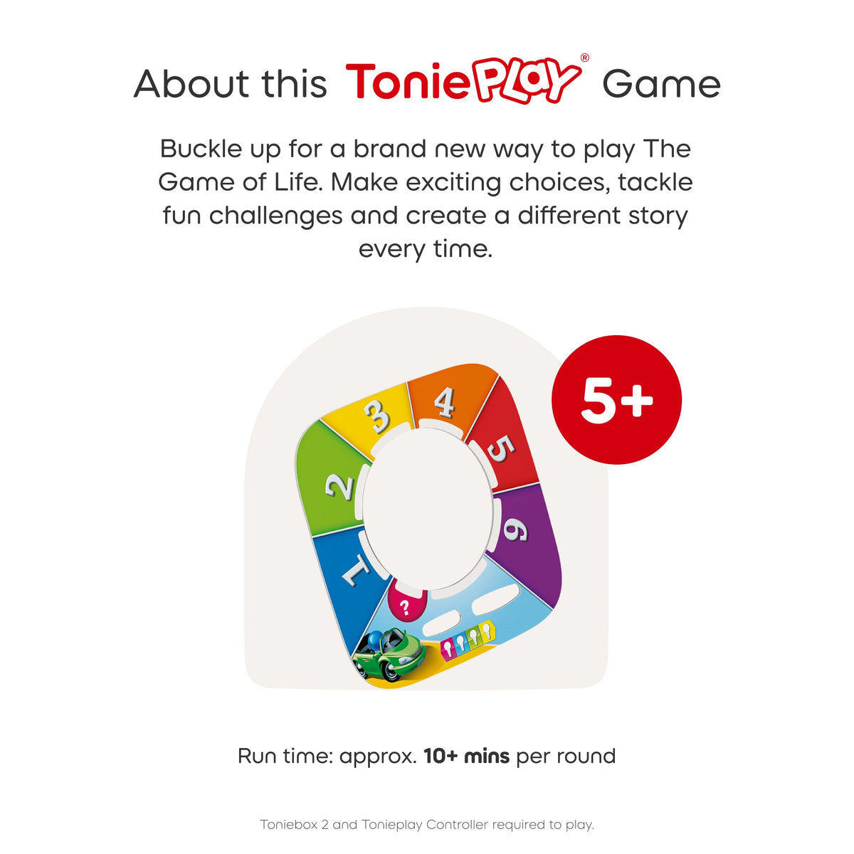 Hasbro - Game of Life (UK) (Tonieplay Game) - Beanie Games