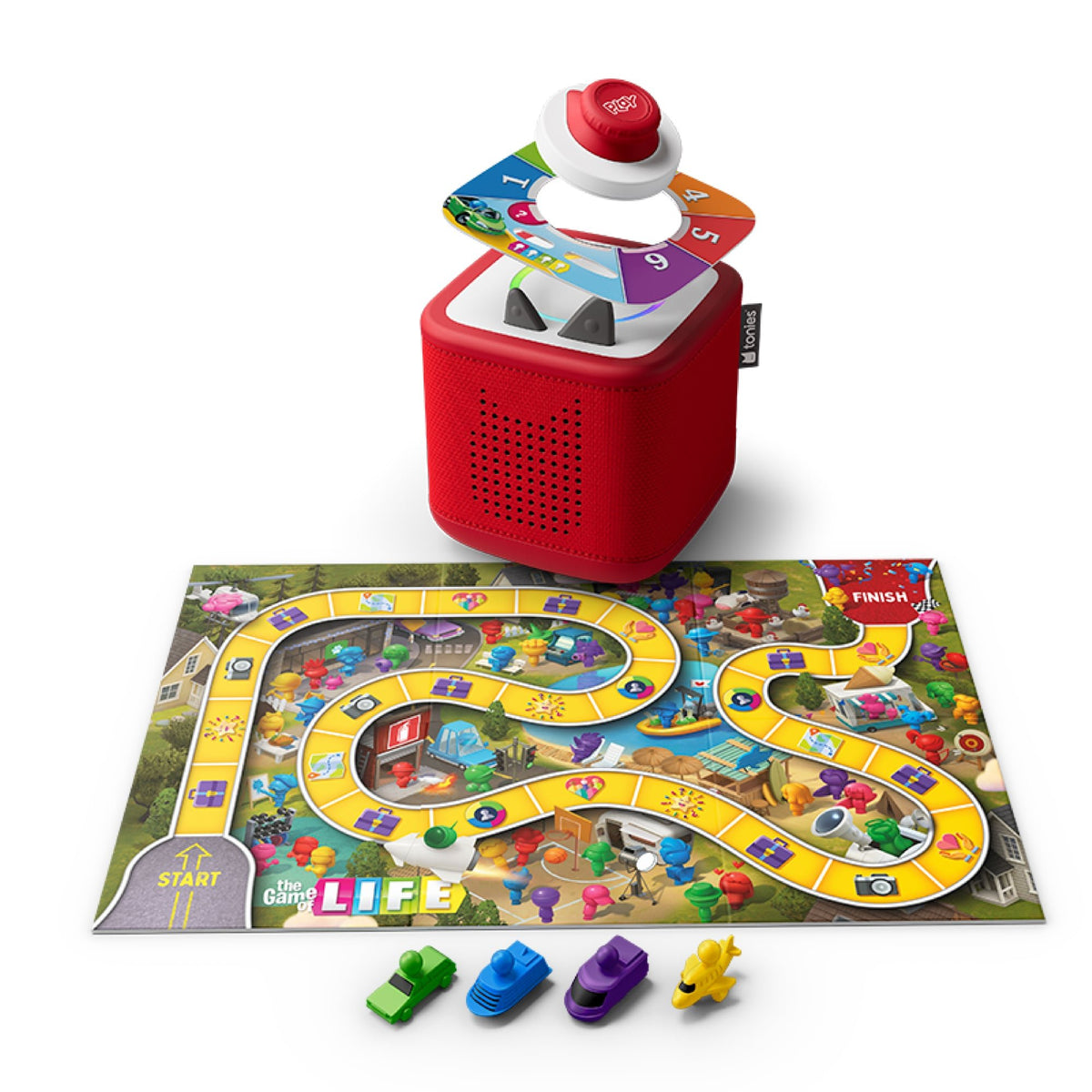 Hasbro - Game of Life (UK) (Tonieplay Game) - Beanie Games