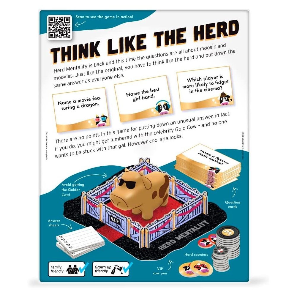 Herd Mentality Moosic & Moovies - Beanie Games