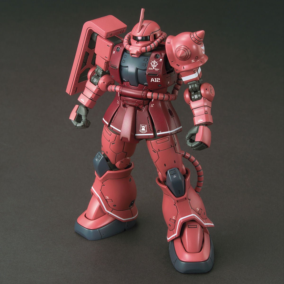 HG 1/144 MS - 06S ZAKU Ⅱ PRINCIPALITY OF ZEON CHAR AZNABLE’S MOBILE SUIT Red Comet Ver. - Beanie Games