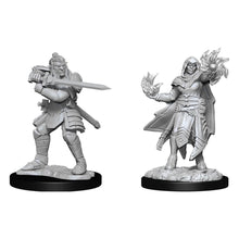 Hobgoblin Fighter Male&Hobgoblin Wizard Female: D&D Nolzur's Marvelous Miniatures (W15) - Beanie Games