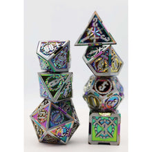 Holographic Sword RPG Metal Dice Set - Beanie Games