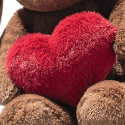 Hoppie Rabbit - Love (brown) - Beanie Games