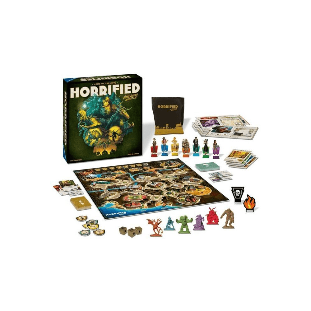 Horrified: American Monsters Game - Beanie Games