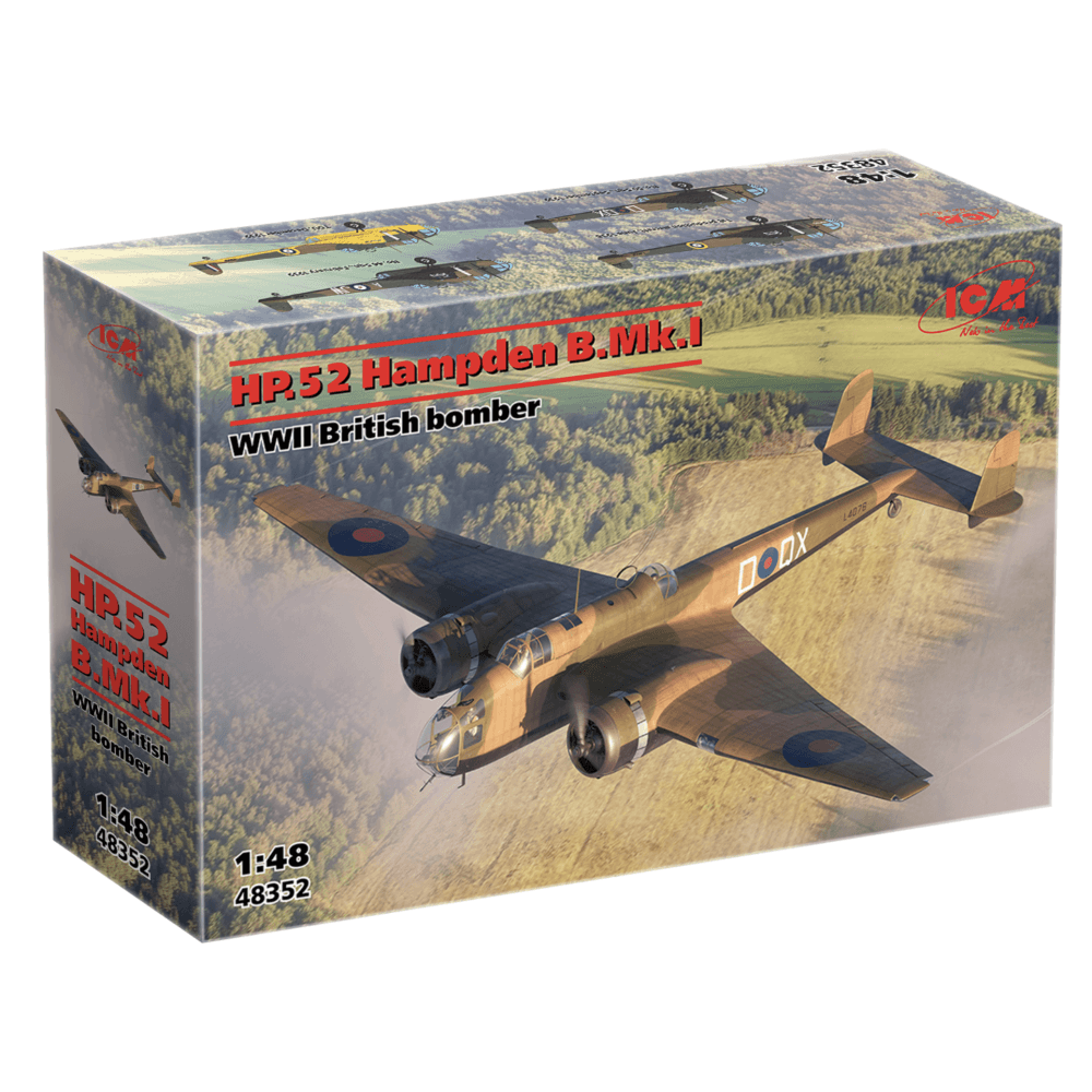 HP.52 Hampden B.Mk.I WWII British Bomber - Beanie Games