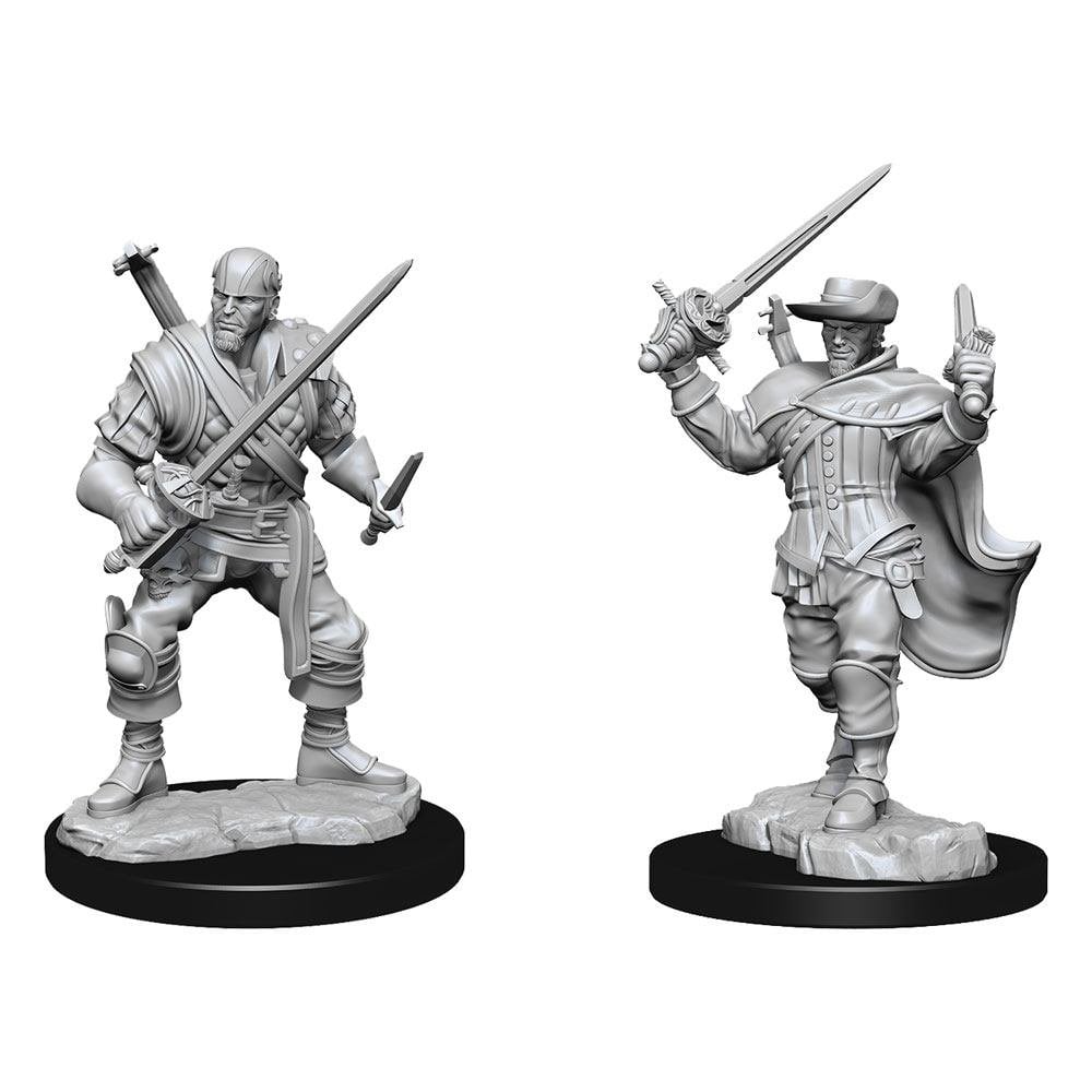 Human Bard Male: D&D Nolzur's Marvelous Unpainted Miniatures (W15) - Beanie Games