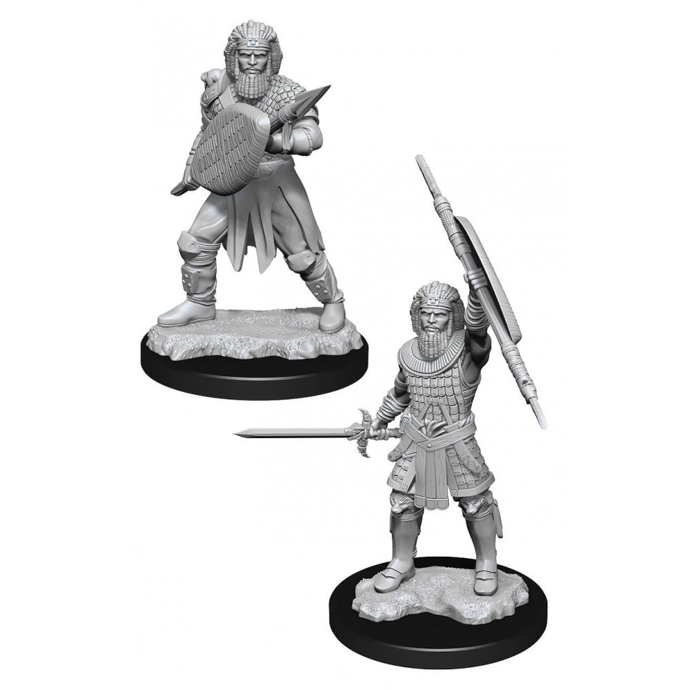 Human Fighter Male: D&D Nolzur's Marvelous Unpainted Miniatures (W13) - Beanie Games