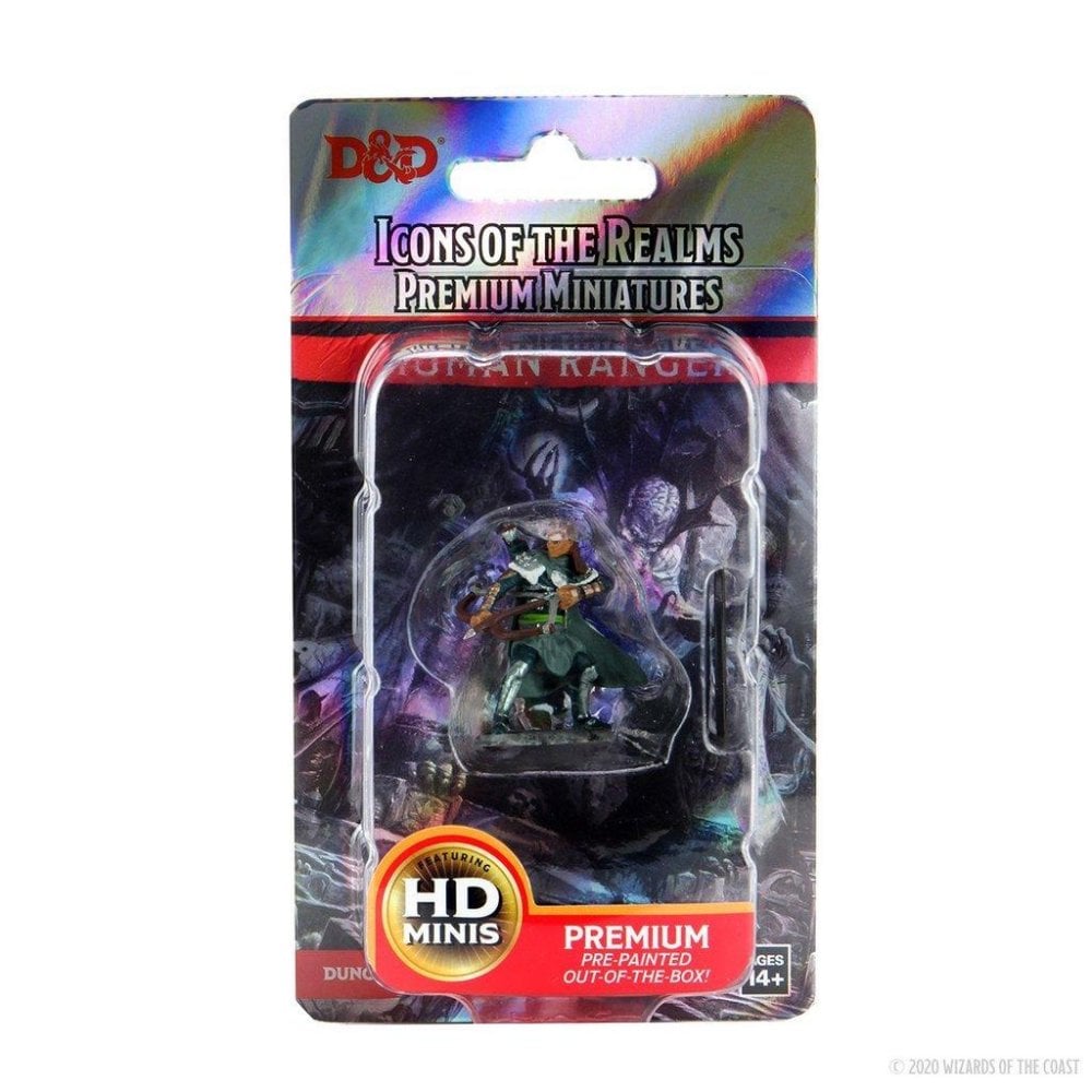 Human Ranger Male: D&D Icons of the Realms Premium Figures (W4) - Beanie Games