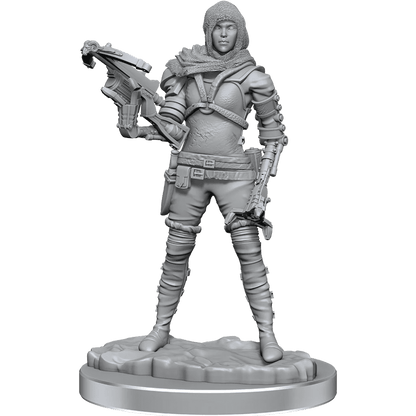 Human Rogue: Wizkids Deep Cuts Unpainted Miniatures - Beanie Games