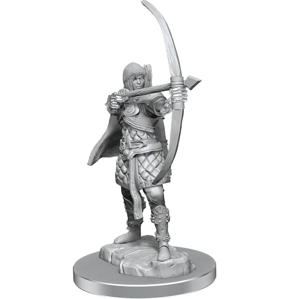 Human Rogue: Wizkids Deep Cuts Unpainted Miniatures - Beanie Games