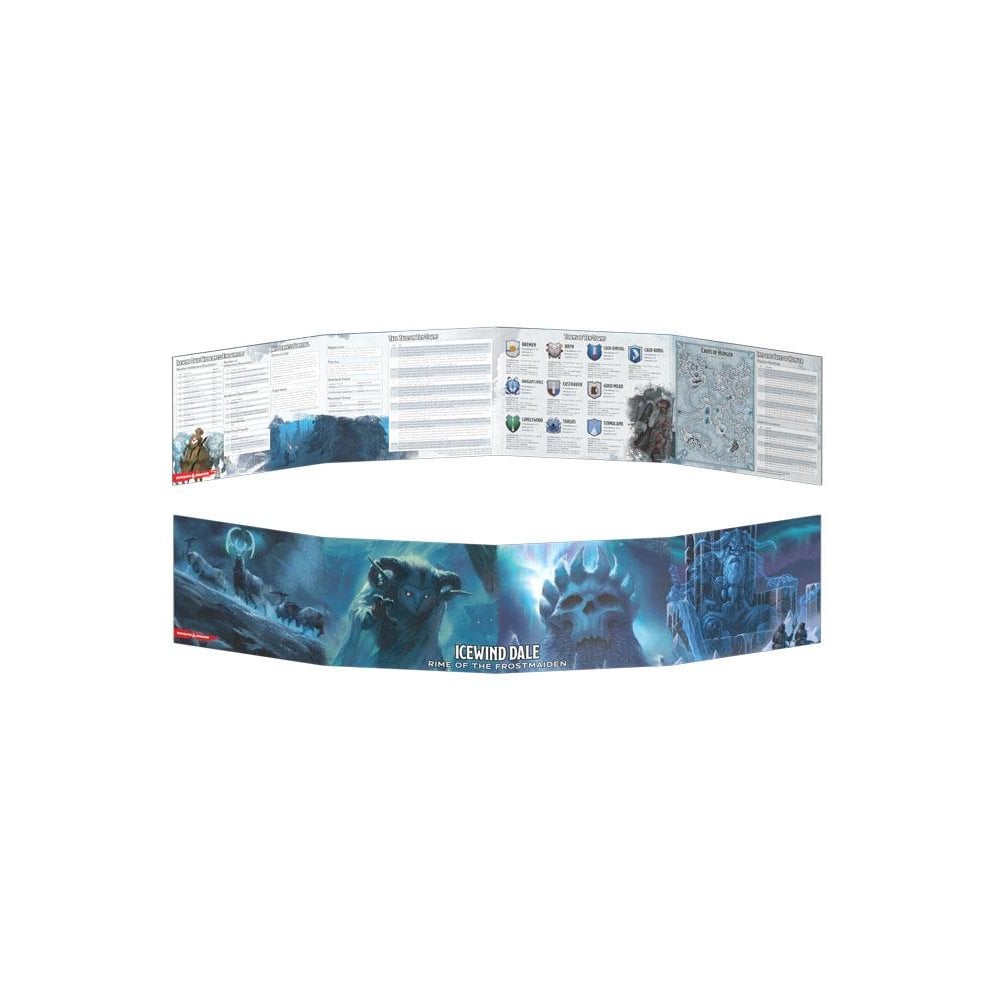 Icewind Dale: Rime of the Frost Maiden - DM Screen - Beanie Games