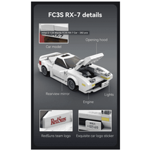 Initial D 1:24 Mazda FC3S RX - 7 Car - 282 pcs - Beanie Games