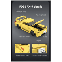 Initial D 1:24 Mazda RX - 7 FD3S Car - 278 pcs - Beanie Games
