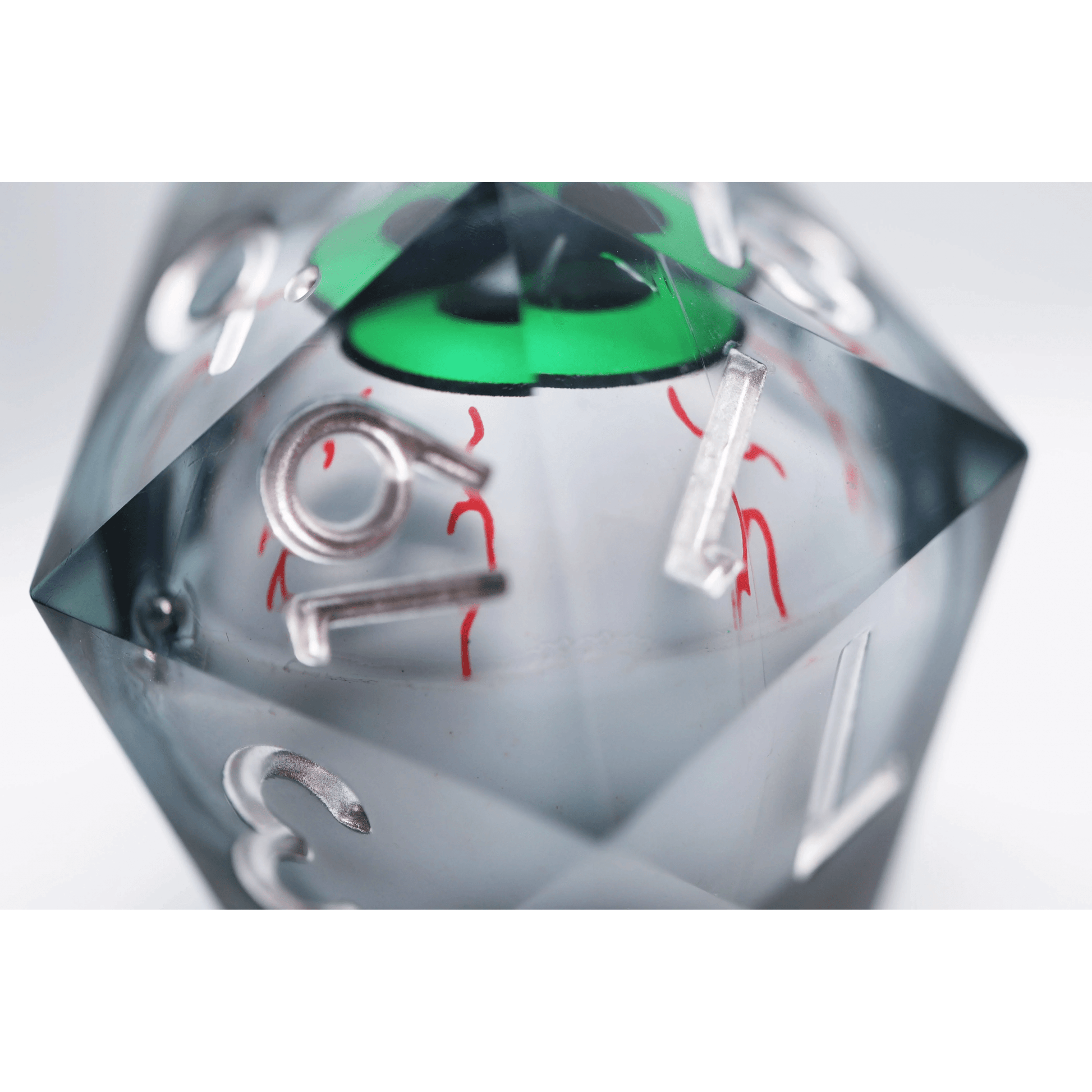 Inkshot Eye D20 - 35mm Extra Large Moving Eye - Beanie Games