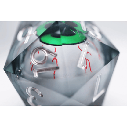 Inkshot Eye D20 - 35mm Extra Large Moving Eye - Beanie Games