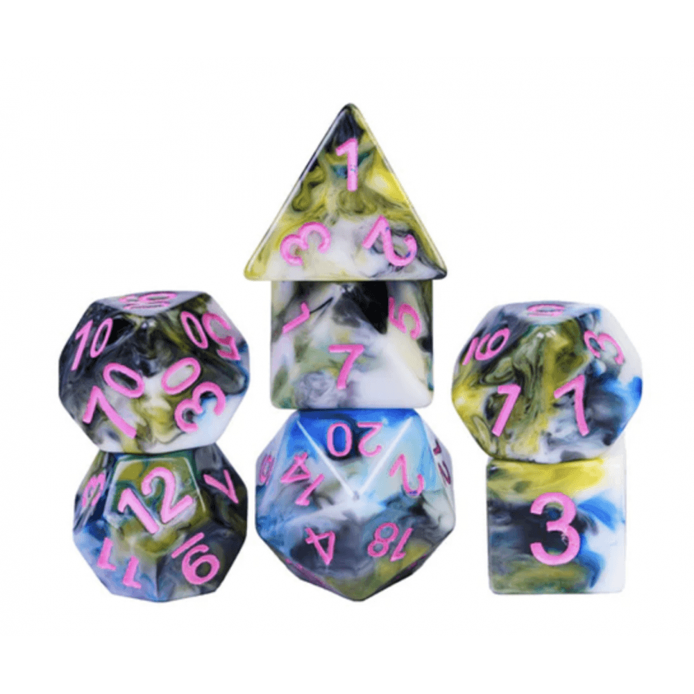 Into The Bog RPG Dice Set - Beanie Games