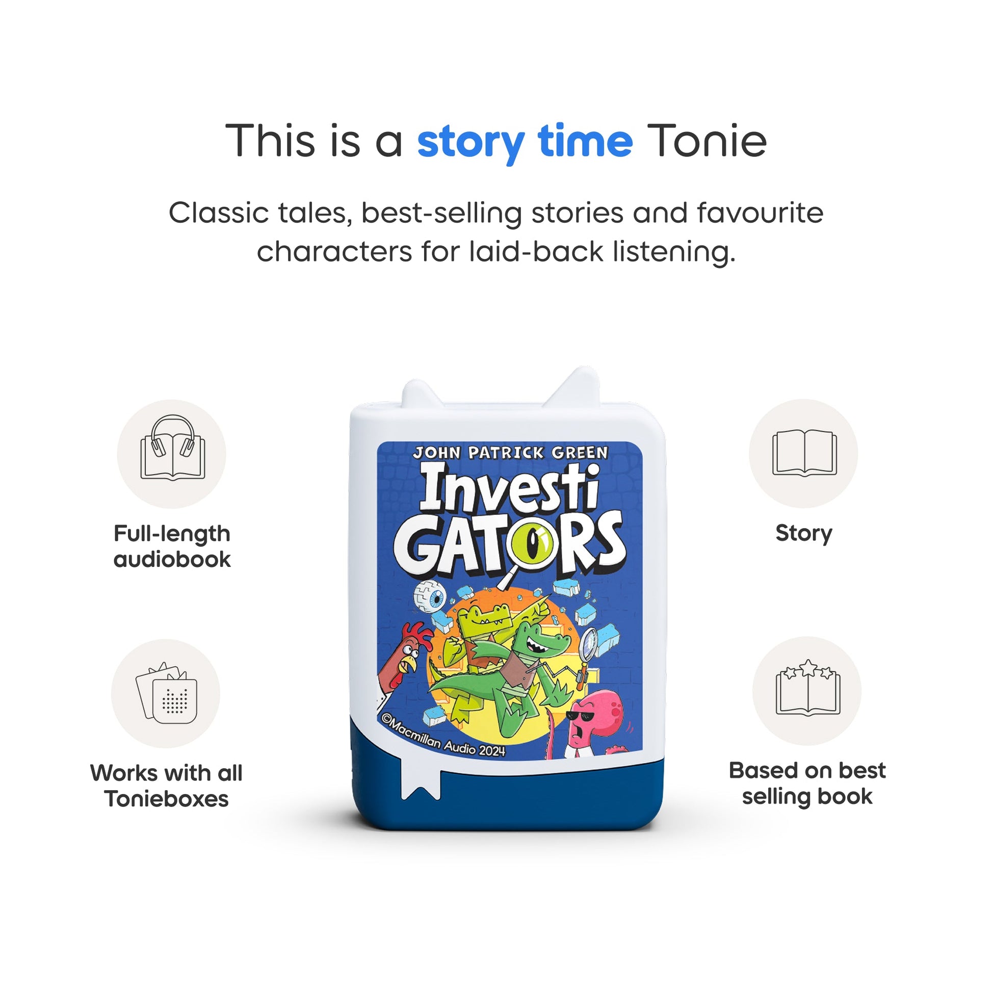 InvestiGators: A Laugh-Out-Loud Audiobook Adventure! - Book 1 (Book Pocket Tonies) - Beanie Games