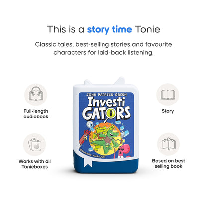 InvestiGators: A Laugh-Out-Loud Audiobook Adventure! - Book 1 (Book Pocket Tonies) - Beanie Games