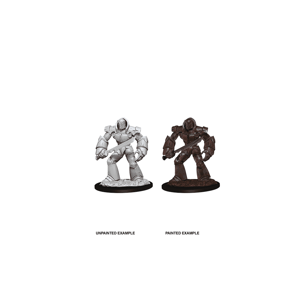 Iron Golem: D&D Nolzur's Marvelous Unpainted Miniatures (W10) - Beanie Games