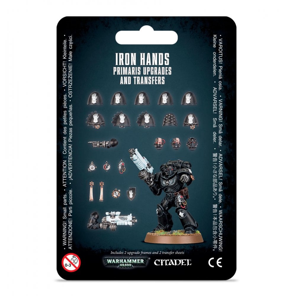 Iron Hands Primaris Upgrades & Transfers - Beanie Games