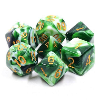 Jadeite RPG Dice Set - Beanie Games