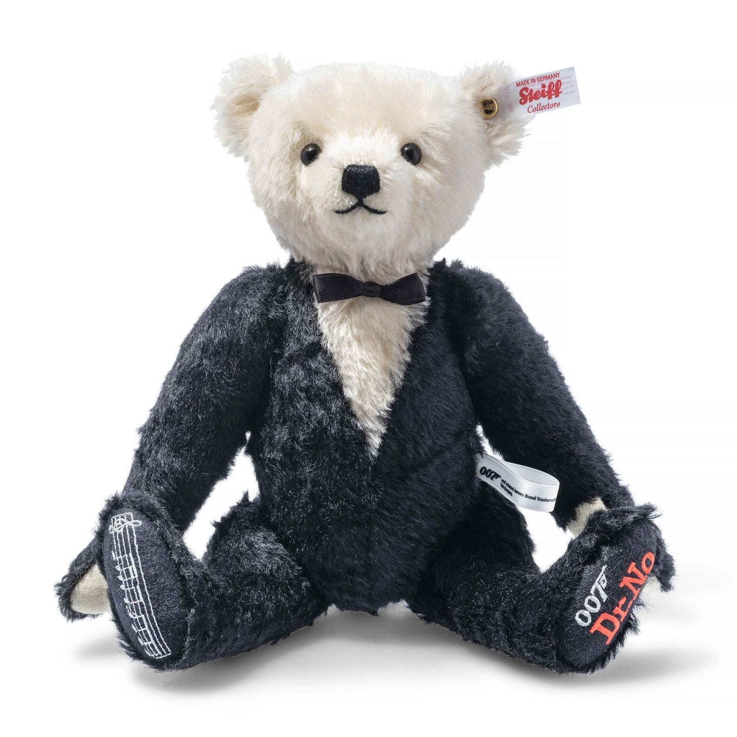 James Bond Dr. No - Musical Teddy Bear - Beanie Games