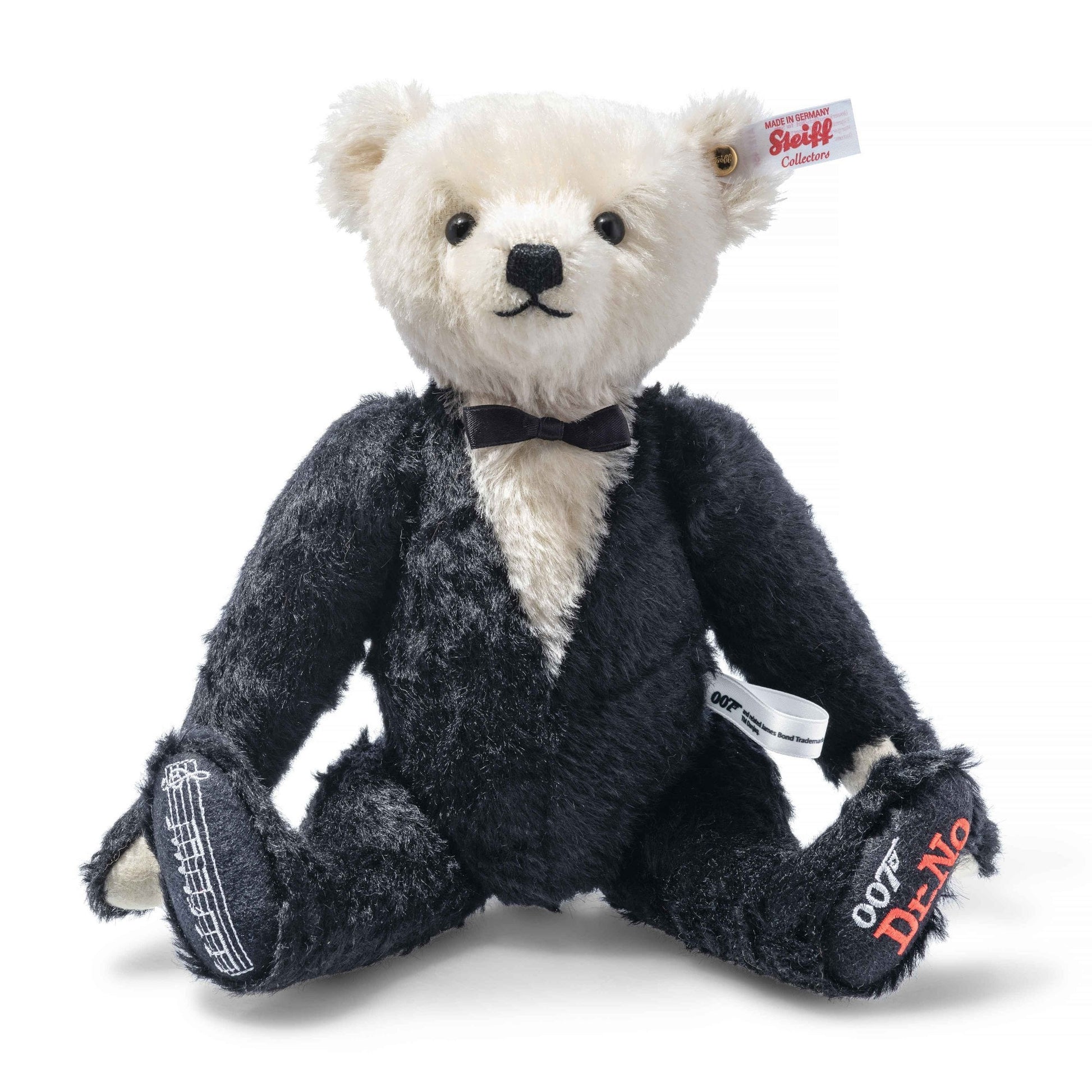 James Bond Dr. No - Musical Teddy Bear - Beanie Games