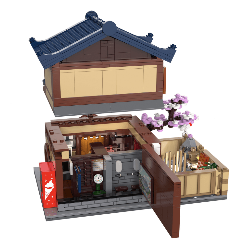 Japanese Sento Bathhouse - 1249 pcs - Beanie Games