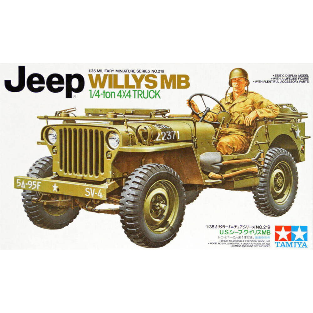 Jeep Willys Mb. 1/4 - Ton Truck - Beanie Games