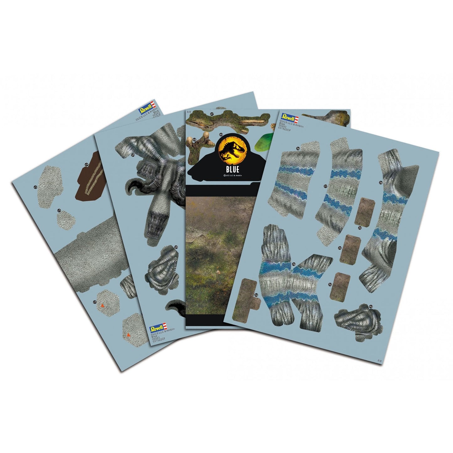 Jurassic World Dominion 3D Puzzle (Blue) - Beanie Games