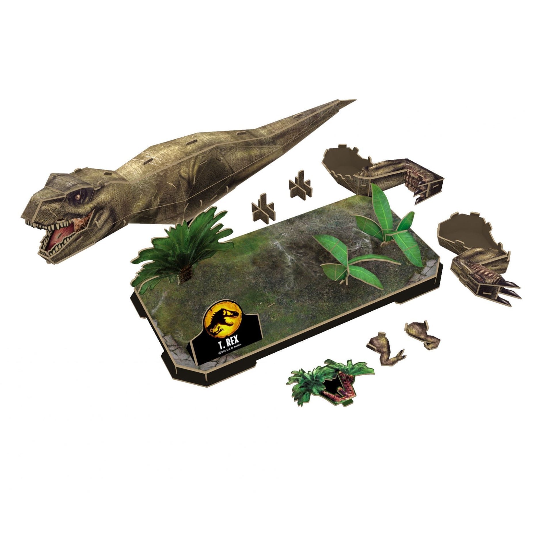 Jurassic World Dominion 3D Puzzle (T. Rex) - Beanie Games