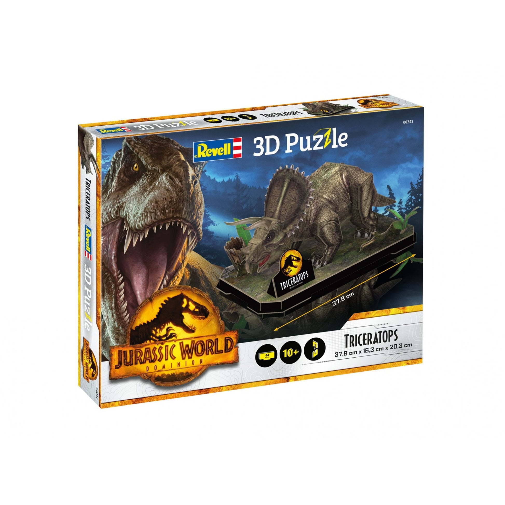 Jurassic World Dominion 3D Puzzle (Triceratops) - Beanie Games
