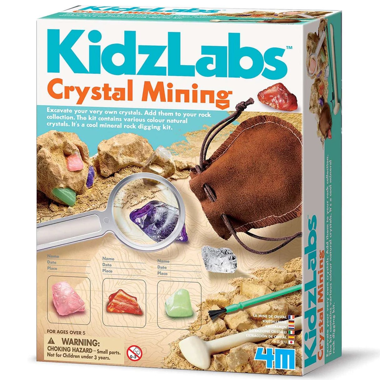 KidzLabs - Crystal Mining - Beanie Games